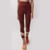 Spiritual Gangster "Velo Dream Tech Eco Jersey Legging W - Washed Burgundy