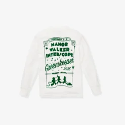Manor X Interscope "2025 GK Roll Call Long Sleeve" M - White