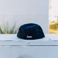 Manor X New Era "Manor League" 59FIFTY - Navy Blue / Red / White -Manorphx Shop manor x new era manor league 59fifty navy blue red white 3