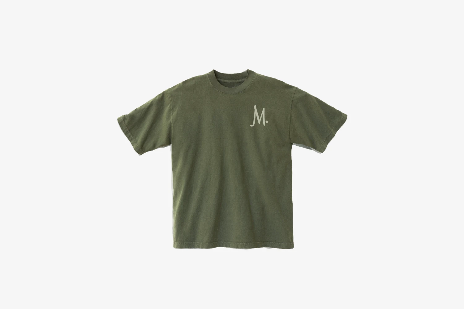 Manor "The Grassy Shop T-Shirt" M - Faded Green 2 Manor "The Grassy Shop T-Shirt" M - Faded Green - Image 2