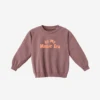 Manor "'In My Manor Era Crewneck" K - Mulberry