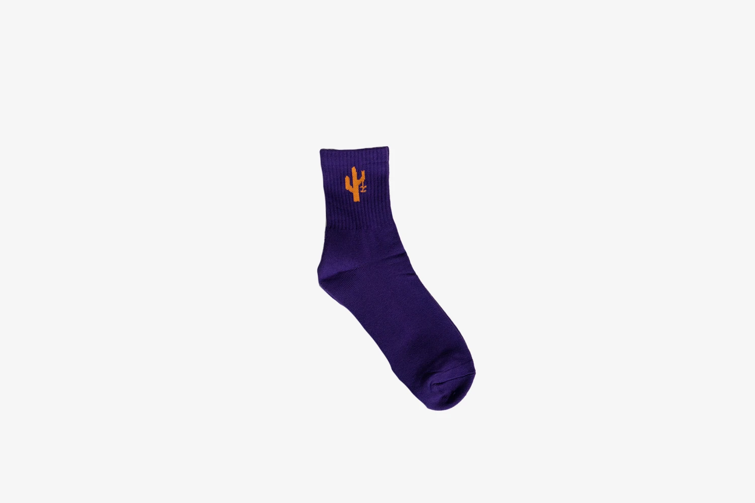 Manor "Campus Socks" - Purple / Orange 1 Manor "Campus Socks" - Purple / Orange