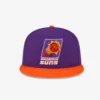 New Era "Phoenix Suns 9Fifty Snapback" Hat - Purple / Orange