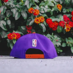 New Era "Phoenix Suns 9Fifty Snapback" Hat - Purple / Orange -Manorphx Shop phxsuns 83d8a71d 49ad 49b1 85f2 71eaffde4bf9