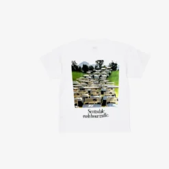 Metalwood X Manor "Rush Hour T-Shirt" M - White