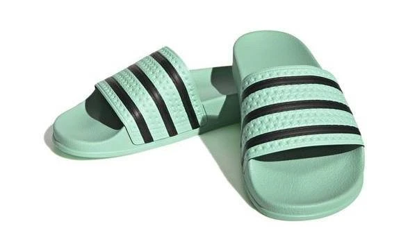 Adidas "Adilette Slide" M - Hi-Res Green 4 Adidas "Adilette Slide" M - Hi-Res Green - Image 4