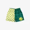 Manor "Tennis Grid Mesh Short" K - Light Green / Dark Green