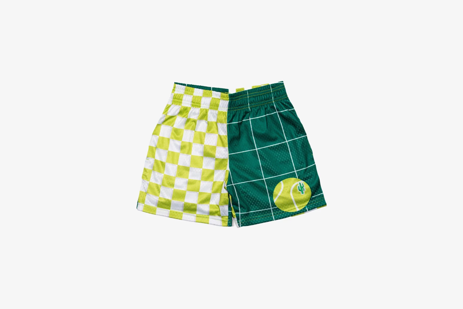 Manor "Tennis Grid Mesh Short" K - Light Green / Dark Green 1 Manor "Tennis Grid Mesh Short" K - Light Green / Dark Green