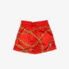 Manor "Chains Mesh Short" K - Red / Gold