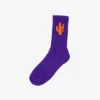 Manor "Hang Time Sock" - Purple / Tangerine