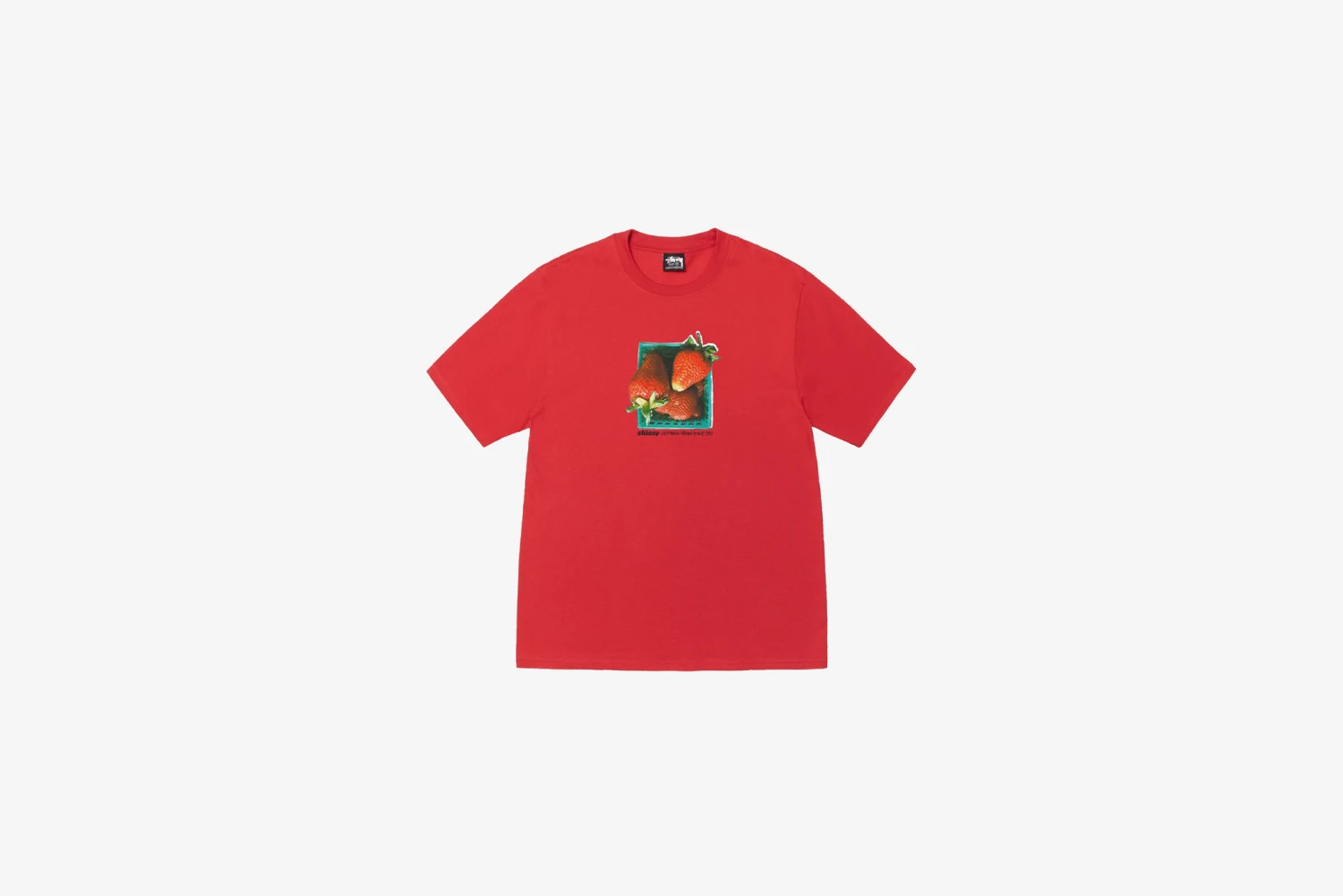 Stussy "Berries Tee" M - Cayenne 1 Stussy "Berries Tee" M - Cayenne