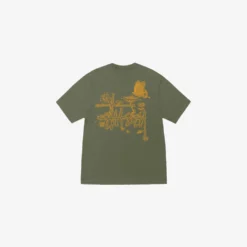 Stussy "In Bloom Tee" M - Olive