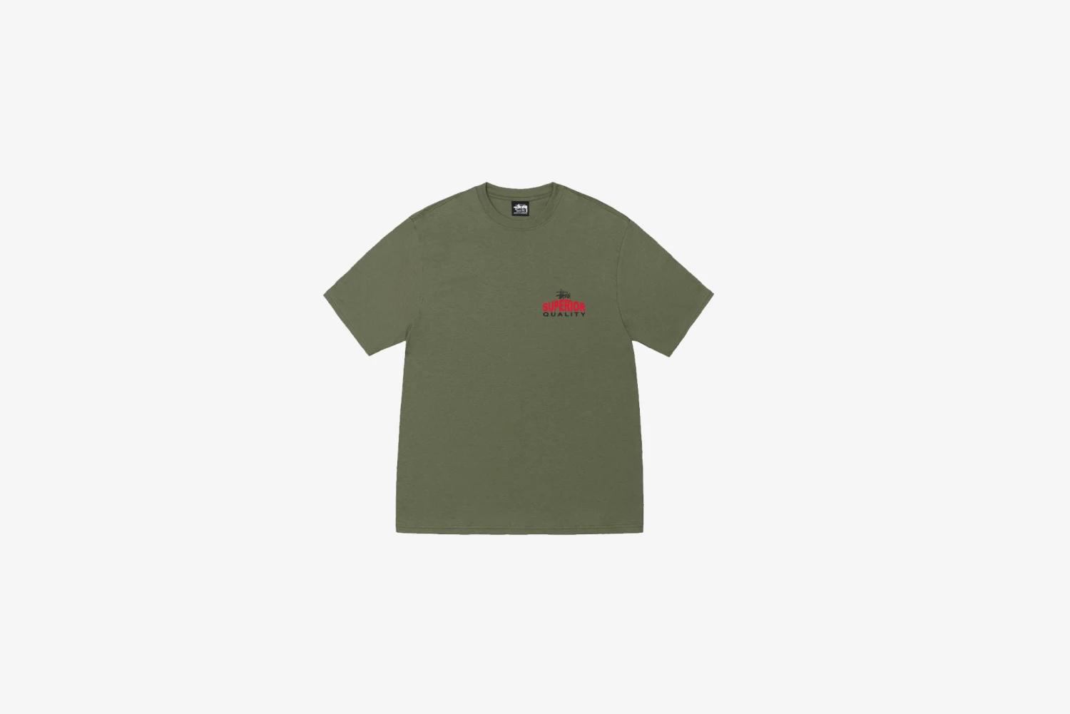 Stussy "Superior Quality Tee" M - Olive 2 Stussy "Superior Quality Tee" M - Olive - Image 2