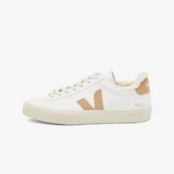Veja "Campo Winter Chromefree Leather" M - Extra White / Desert
