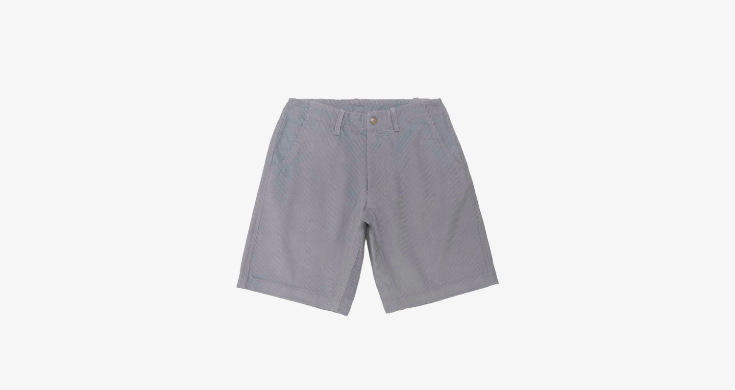 Whim Golf "Corduroy Cotton Golf Shorts" M - Grey 1 Whim Golf "Corduroy Cotton Golf Shorts" M - Grey